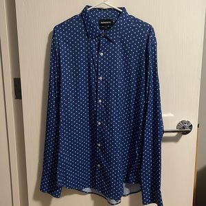 Bonobos slim fit casual patterned button down